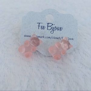 Gummy Bear Earrings 🧸🧡